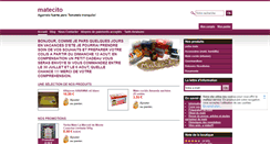 Desktop Screenshot of matecito.fr